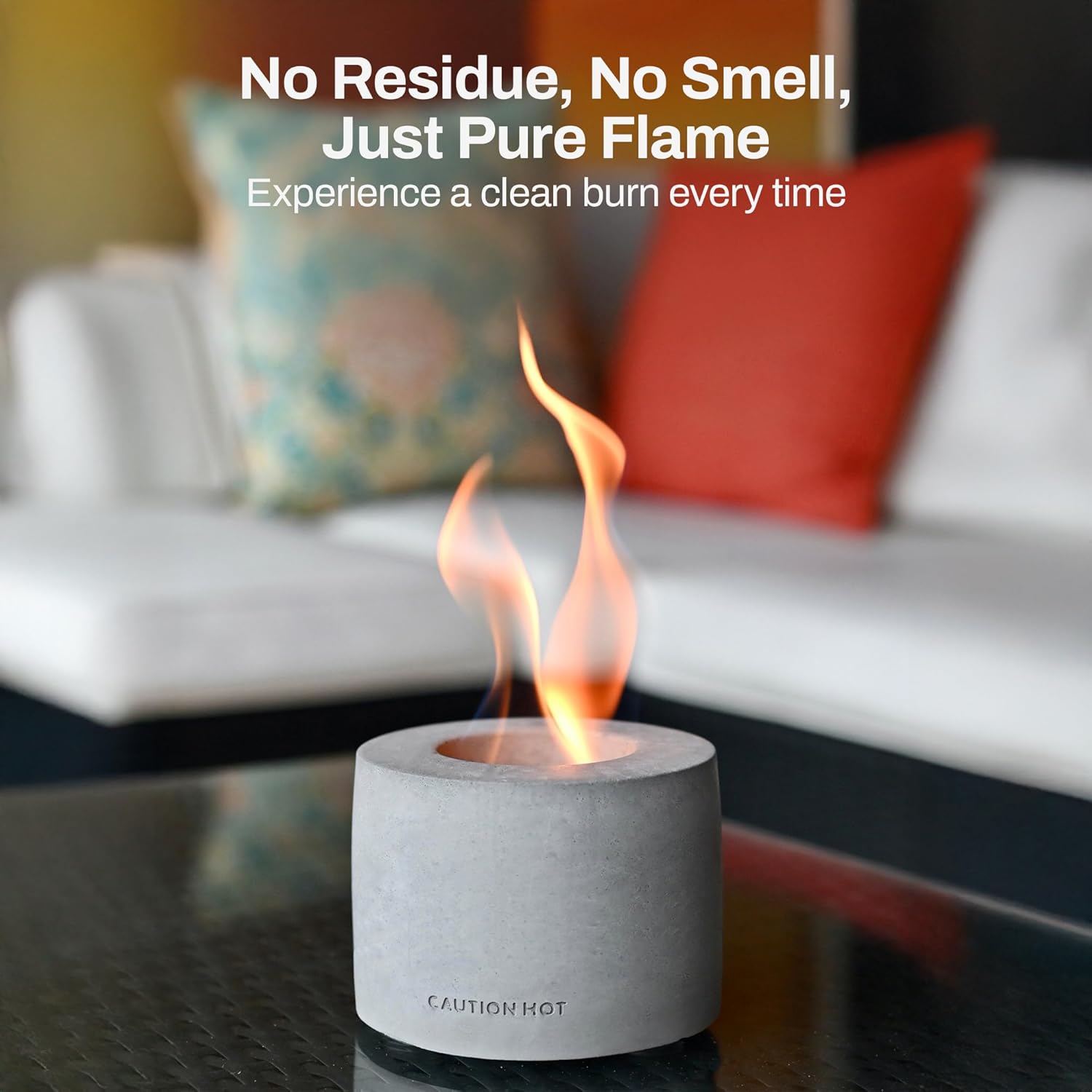 SMART FUEL ETHANOL 6 x 1 Liter - High Purity Ethanol 1 Liter - Bioethanol Fuel for fireplaces, Stoves and Burners. Denatured Alcohol (1.06 Quart) Clean Burning, Sustainable Fuel