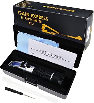 Clinical Refractometer with ATC, Tri Scale Serum Protein/Urine Specific Gravity/Refractive Index