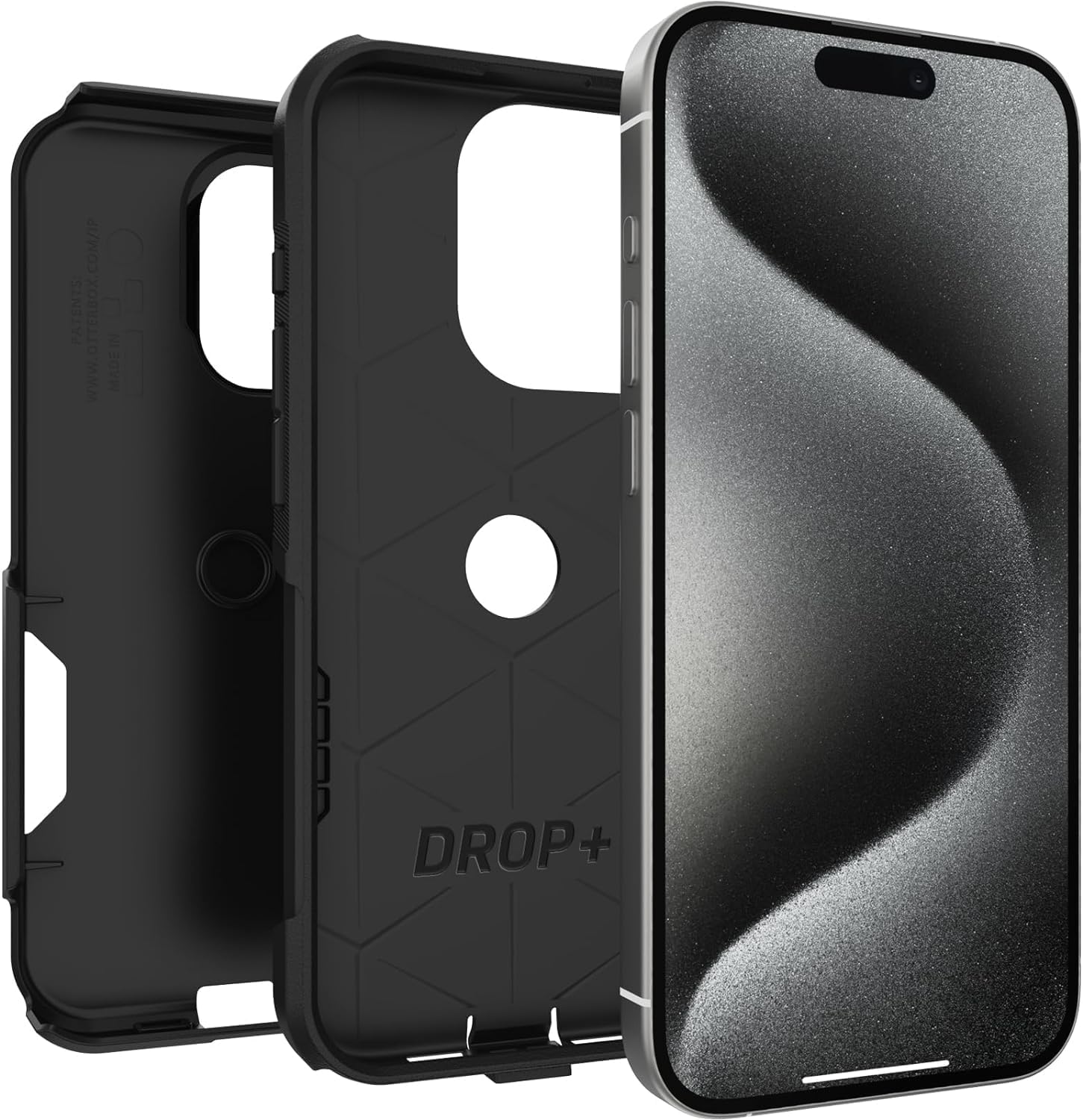 OtterBox COMMUTER SERIES Case for iPhone 15 Pro - Black
