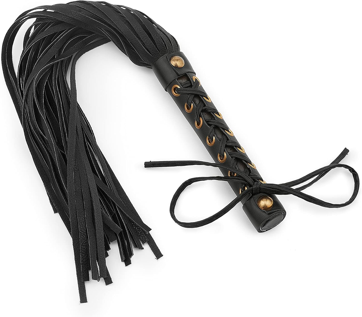 Horse Riding Crop Whip Training Equestrian Faux Leather 18 Inches