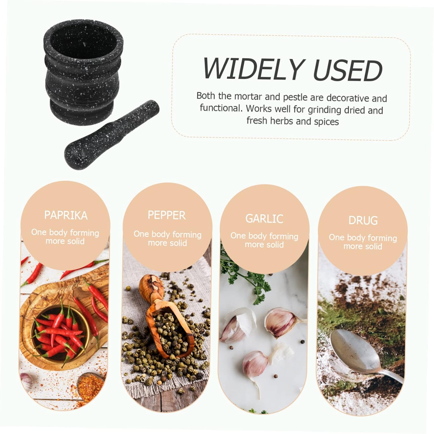 Garlic Grinding Tool PP Manual Masher for Kitchen