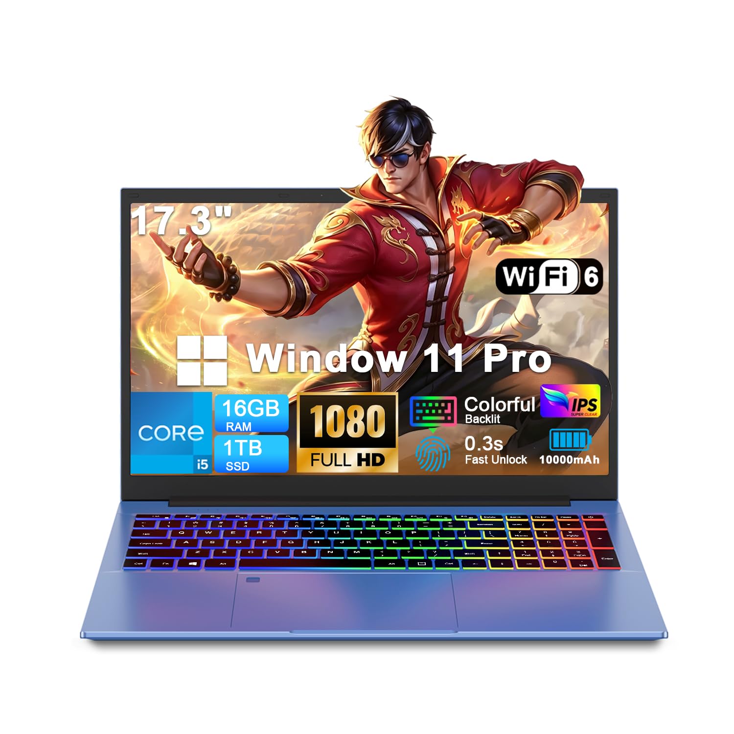 Amazon.com: XNQ 17 inch laptop computer, 2026 gaming laptop window