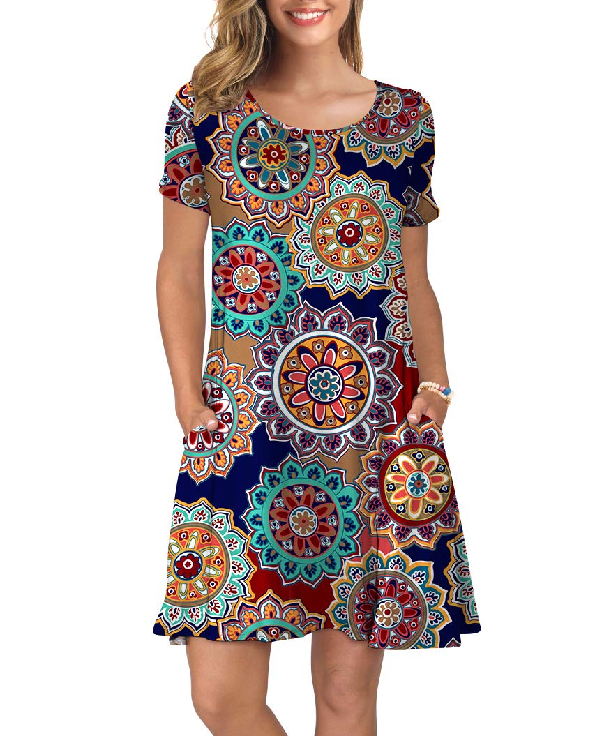 Patterns dress bohemian