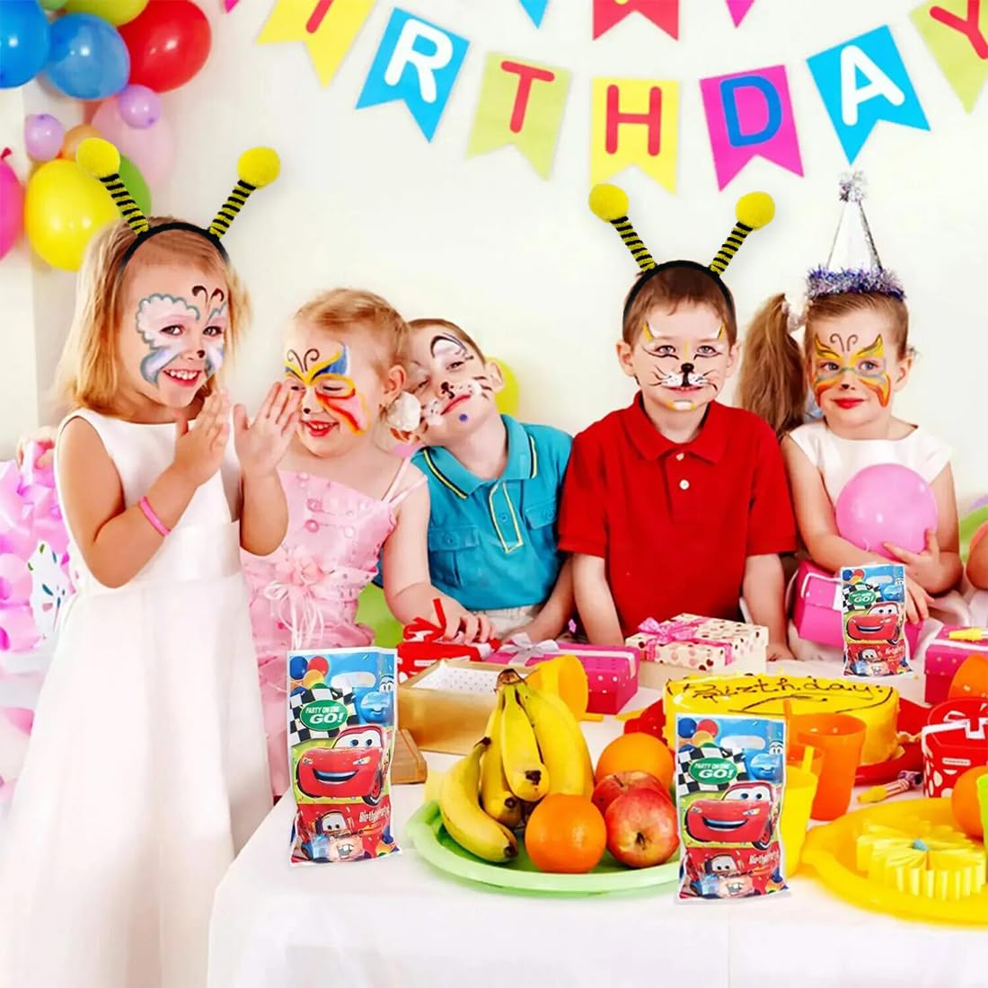 Fascia Capelli Ape Regina - Cerchietto Costume Carnevale, Halloween, Cosplay, Con Antenne E Corona