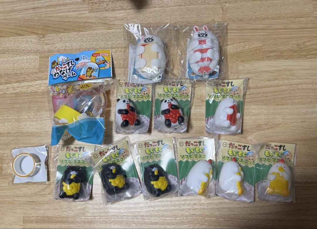 だっこずし　スシロー　フィギュア　インテリア　おもちゃ　グッズ　ソフビマスコット Amazon.co.jp: スシロー だっこずし ソフビ マスコットストラップ わ