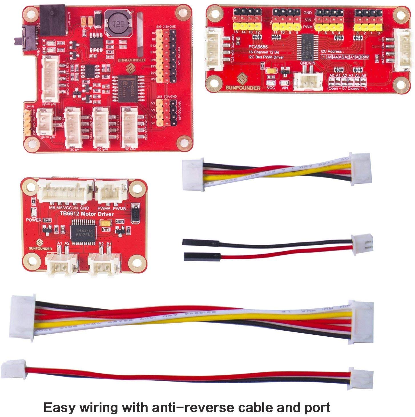 Buy SunFounder Raspberry Pi Smart Video Robot Car Kit V2.0 Electronic