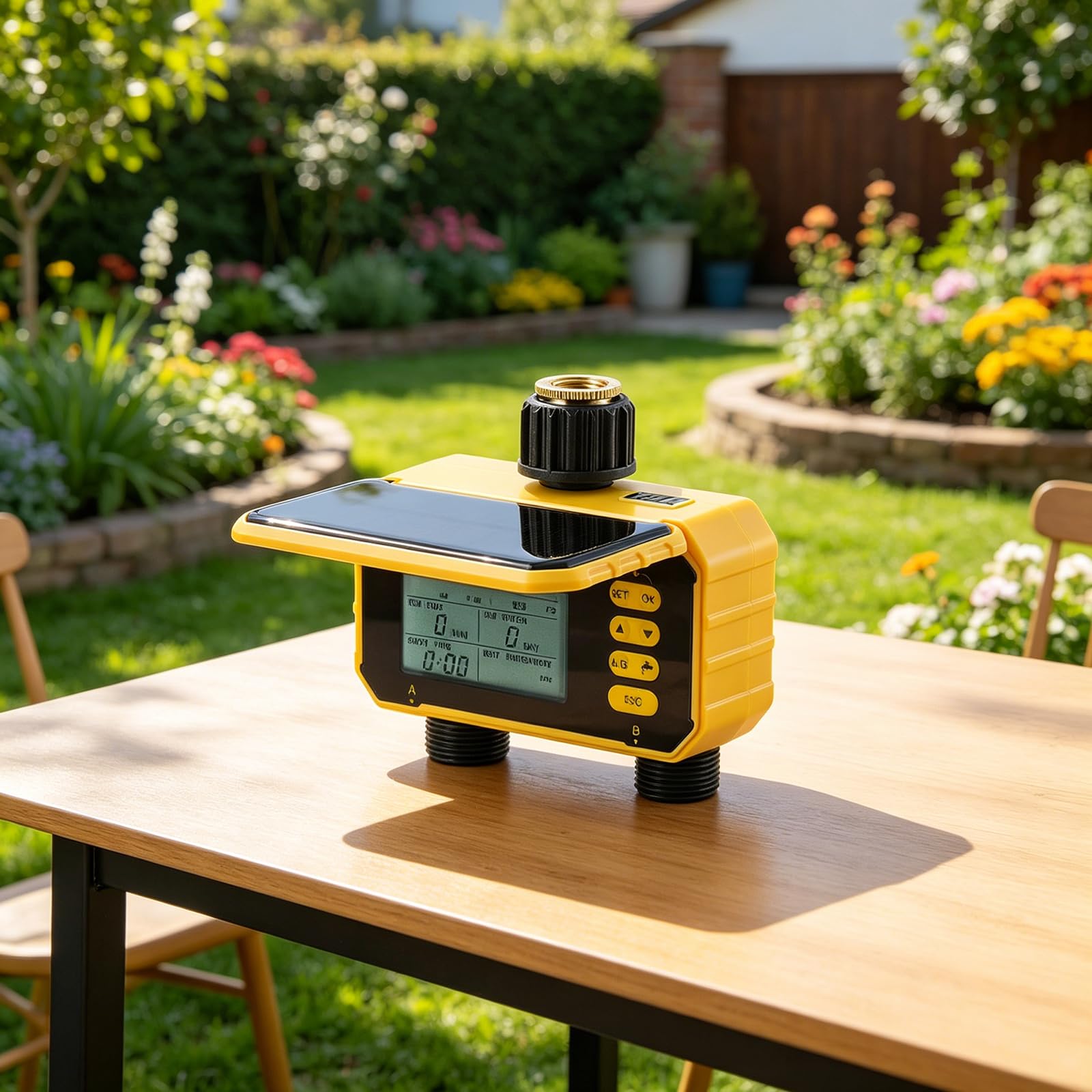 Dispositivo di irrigazione automatico per giardino con pianificazione esatta e robusto ABS Build Smartgarden irrigazione