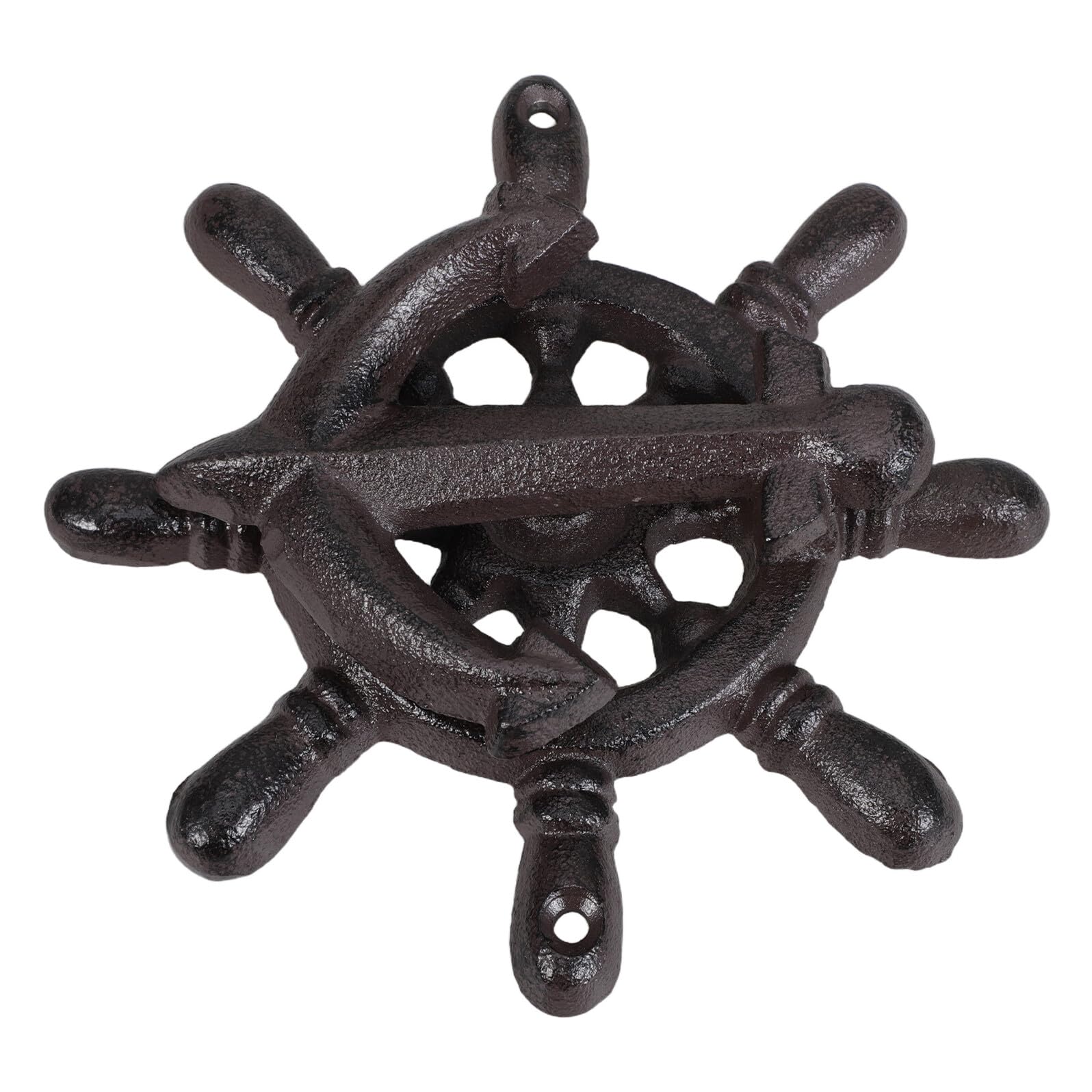 Poignée de porte style ancre pour décor nautique vintage