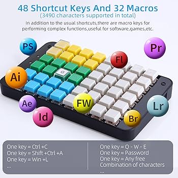 オクタン　mykb Amazon.com: Koolertron One Handed Macro Mechanical Gaming