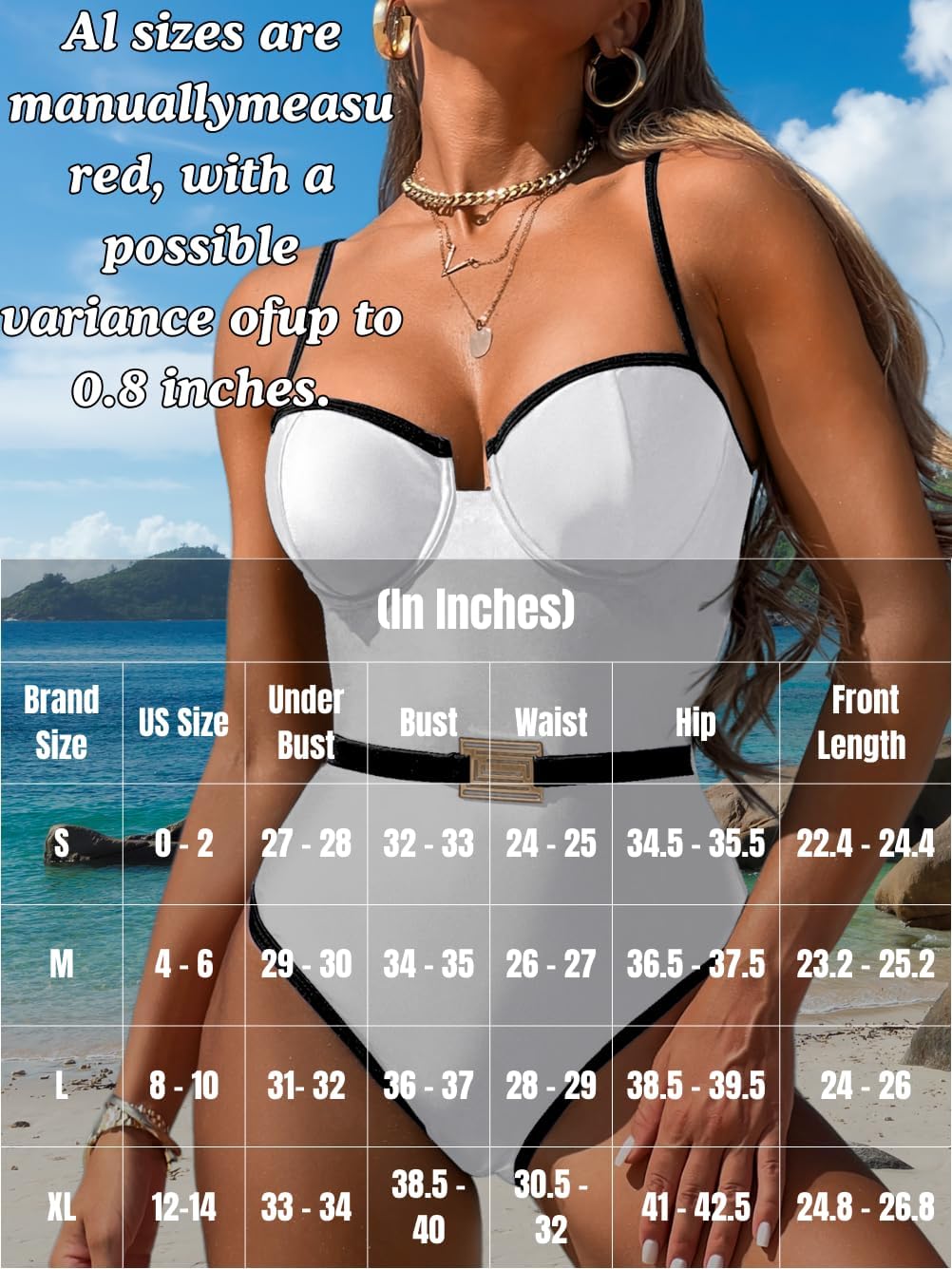 Sexy One Piece Swimsuit, Color Block High Cut, Vacation Pool Party, Bathing Suit Cheeky Underwire - Image 5