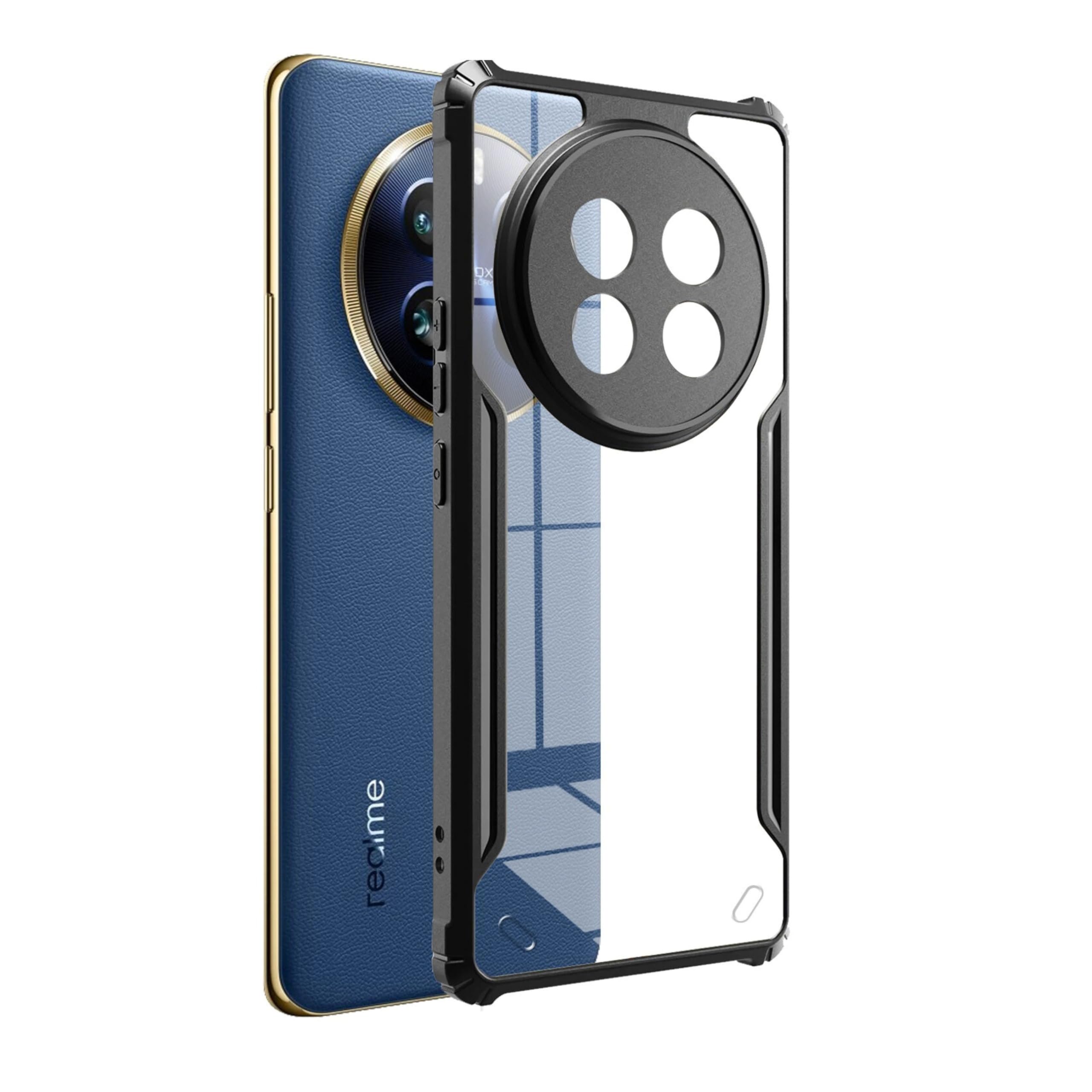 Spazy Case® Realme 12x 5G Back Cover | Transparent Crystal Clear Hard PC Back Case with TPU Bumper, Drop Protection Case Cover for Realme 12x 5G (B0CZ3PVPXZ) Amazon Price History, Amazon Price Tracker