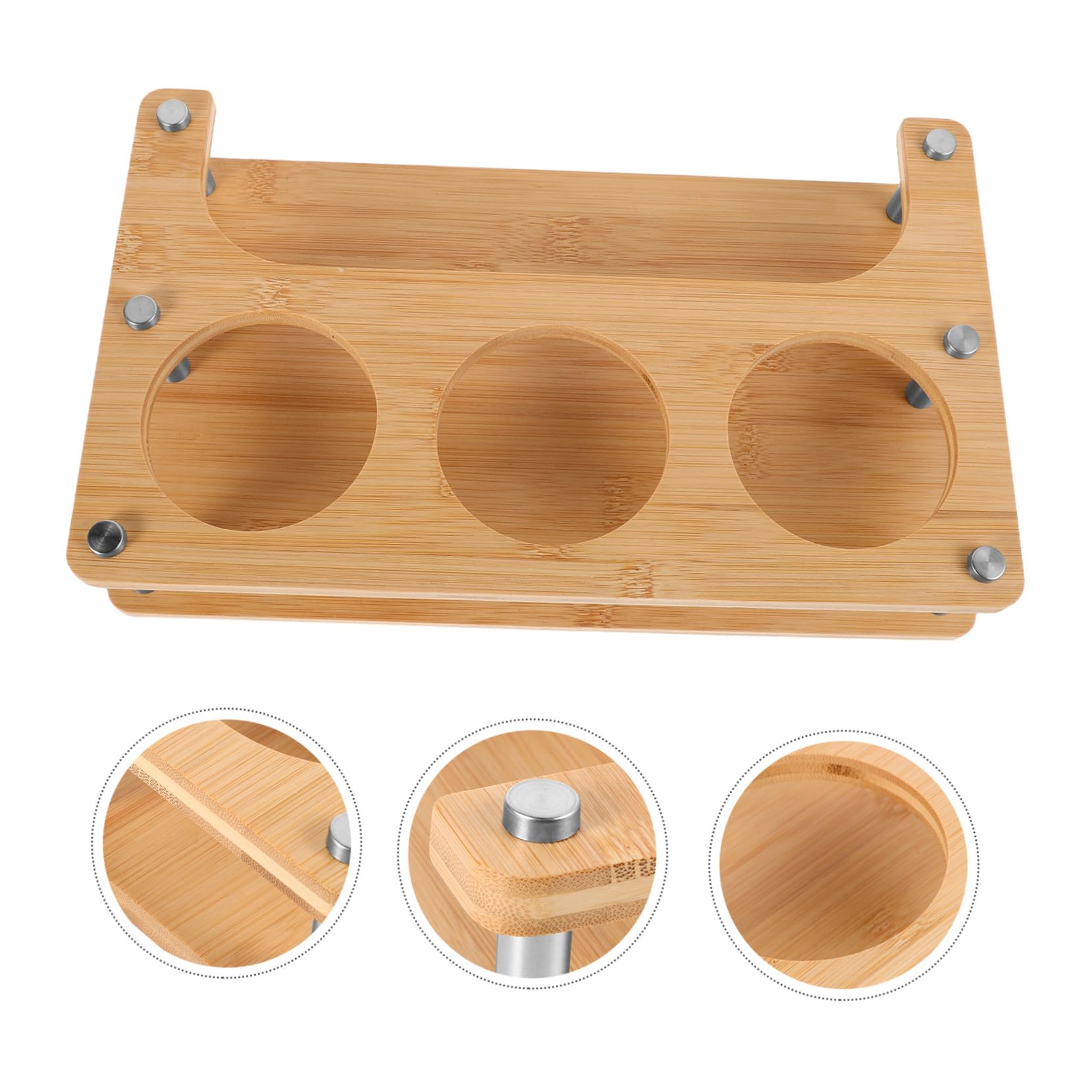 STOBAZA Gewürzregal für Küche Platzsparendes Design aus Robustem Material für Gewürzgläser Salz Öl Essig und Sojasauce Stabil und Langlebig