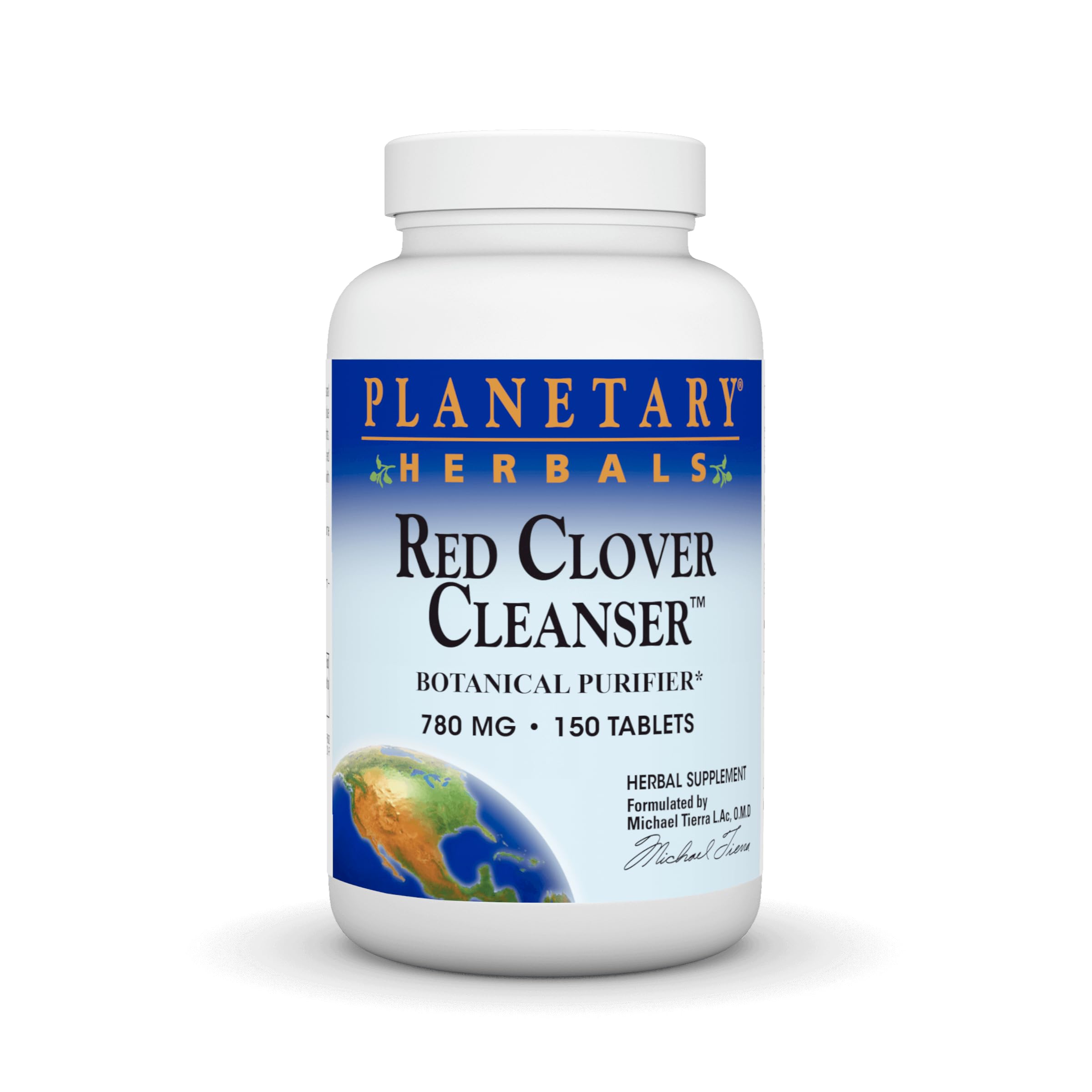 Planetary Formulas Red Clover Cleanser, 880 mg, Tablets, 150 tablets