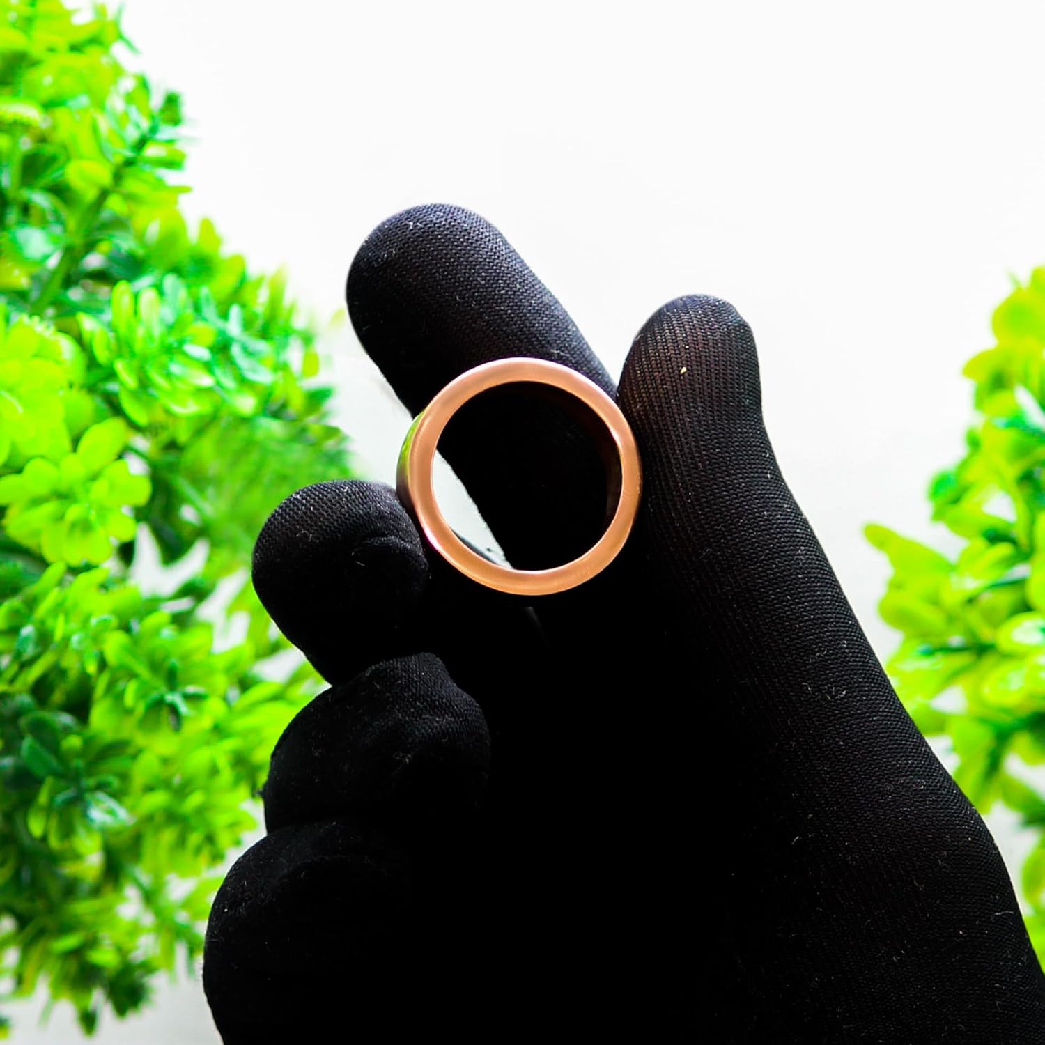 Pure Copper Handcraftede Natural Healing 2mm Heavy Thick Ring Ethnic Jewelry for Men and Women - Image 3