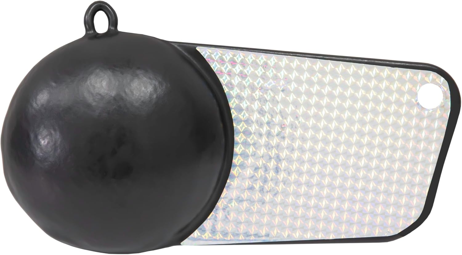 Extreme Max 3006.6987 Coated Pancake Downrigger Weight - 10 lbs. with Silver Flash