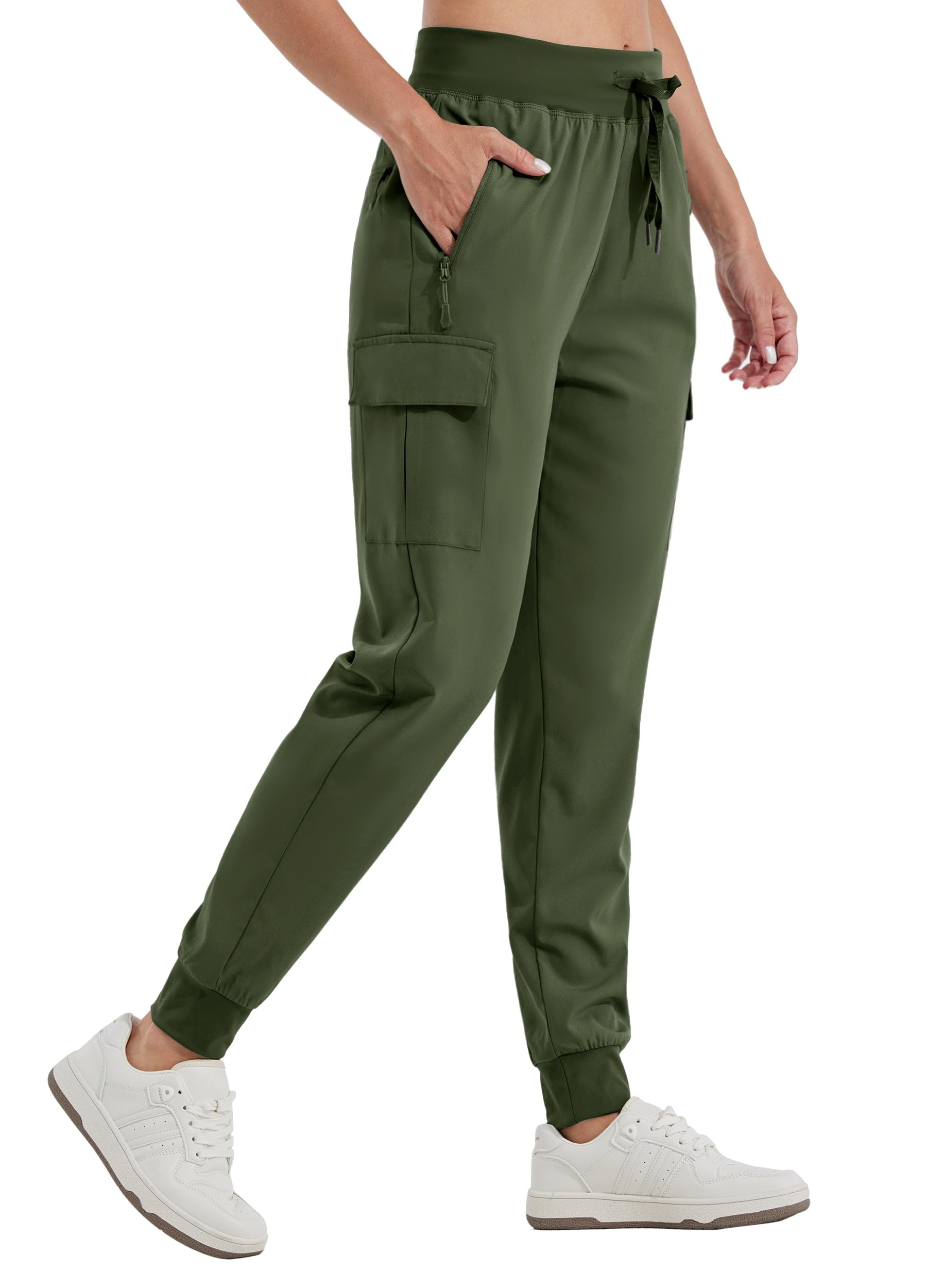 Willit Women's Hiking Cargo Pants Lightweight Athletic Outdoor Joggers Workout Quick Dry Casual