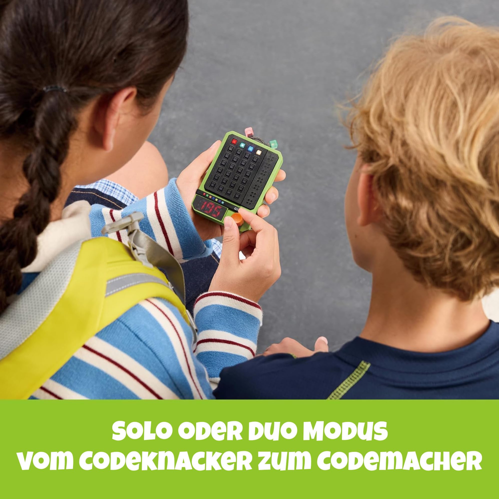 GiiKER Super Decoder – Code-Knackspiel | 600 Level | 4-stellige Farbcode-Rätsel | Solo- & Duo-Modus | Tragbares Denkspiel/Reisespiel/Gehirntraining für Kinder & Erwachsene | Mastermind, Wordle