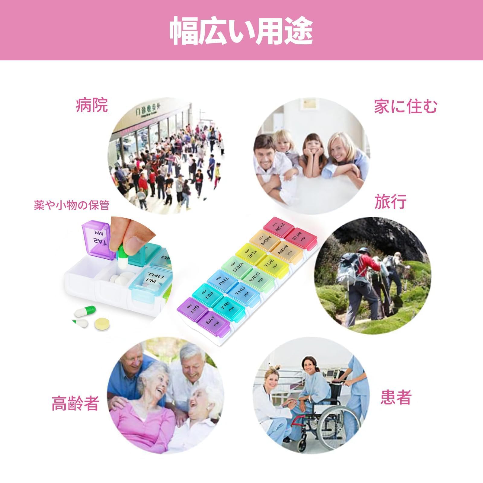 ストライプ模様のピルケース ストライプ模様のピルケース Amazon.co.jp: COLORBIRD