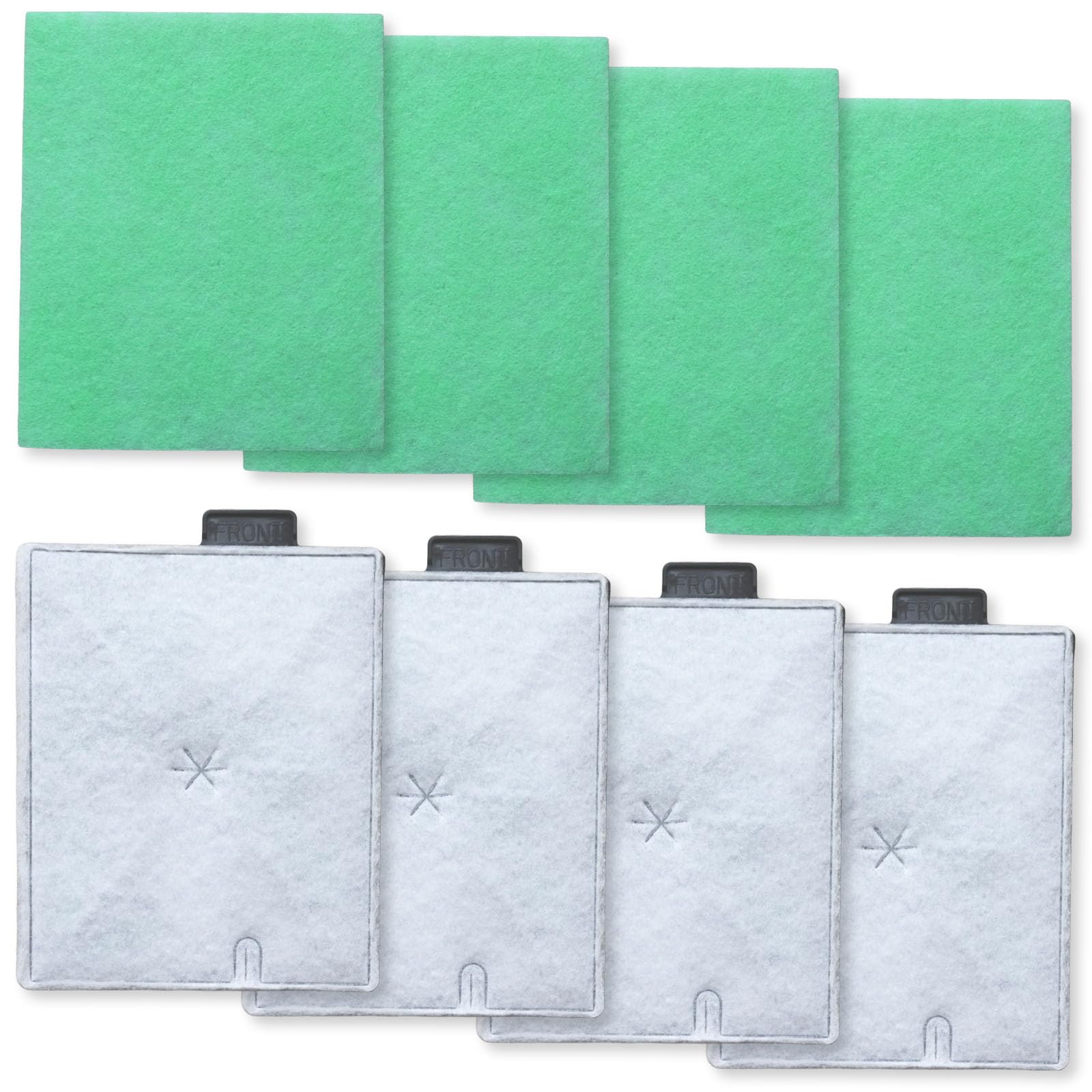 VOIDHUES Compatible With for Interpet Internal CF3 Filter Service Pack 4 Month Fish Tank Filter Cartridges (4 X Filter Cartridges