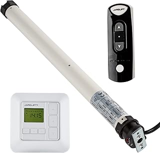 jarolift 2x Rollladenmotor SL35 10/17 + 2x Sevenlogic Comfort Funk TDRRT-01W inkl. Funkhandsender TDRC 04