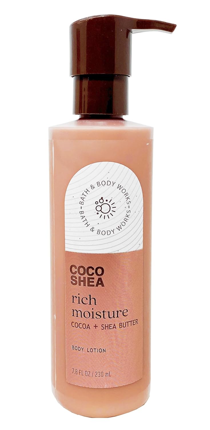 Bath & Body Works Coco Shea Rich Moisture - Trio Gift Set - Body Wash, Body Lotion and Body Oil With a Yamma Jamma Bar Soap.