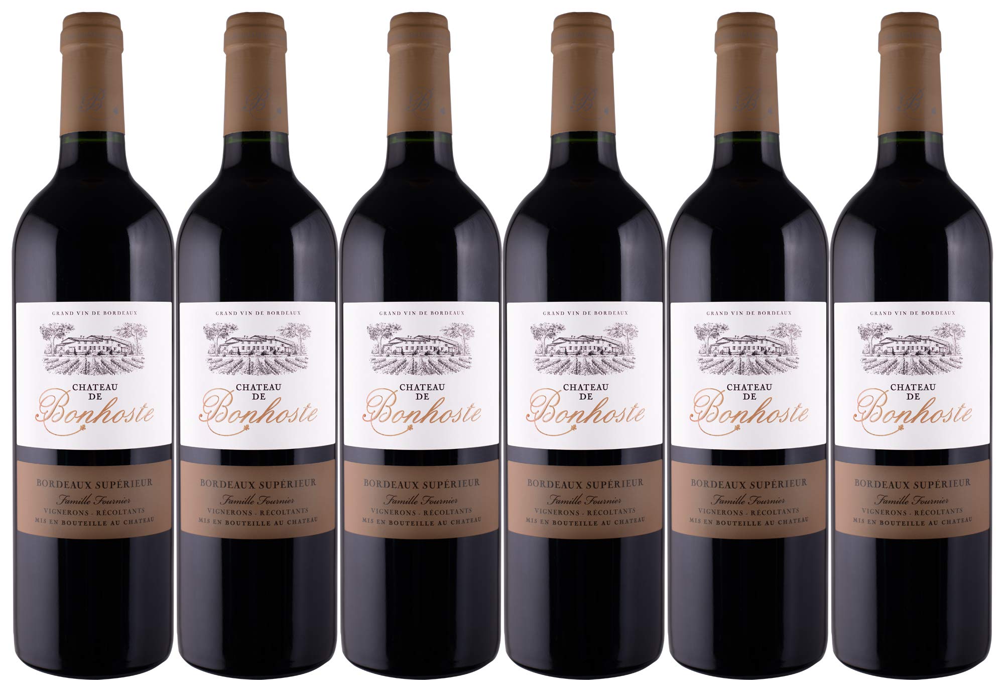 Château de Bonhoste 2022 AOC Bordeaux Supérieur Rotwein trocken (6x0,75l)