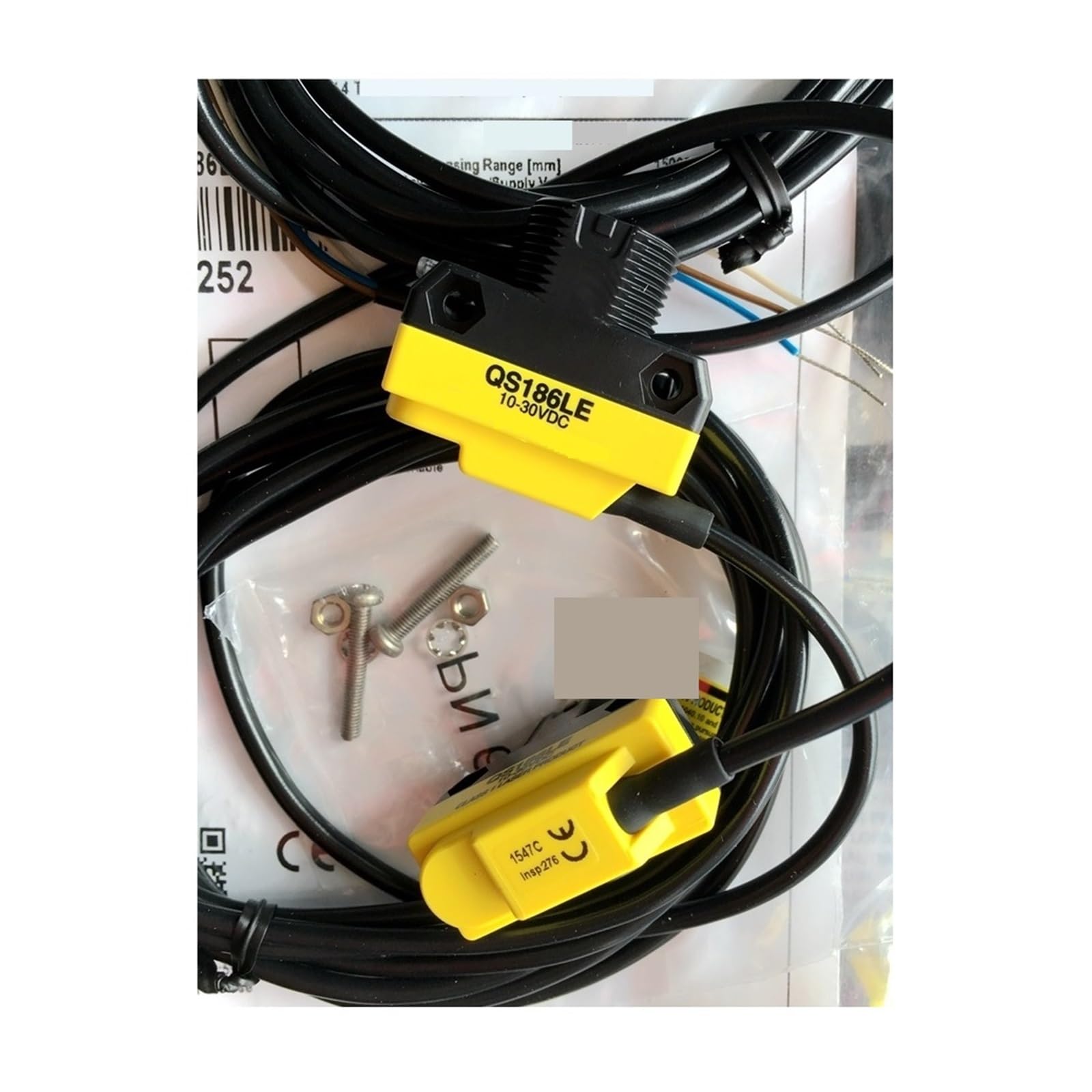 CCCAZ1 QS186LE + QS18VP6R Thru-beam Photoelectric Switch Sensor QS186LE + QS18VN6R(QS18VP6R)