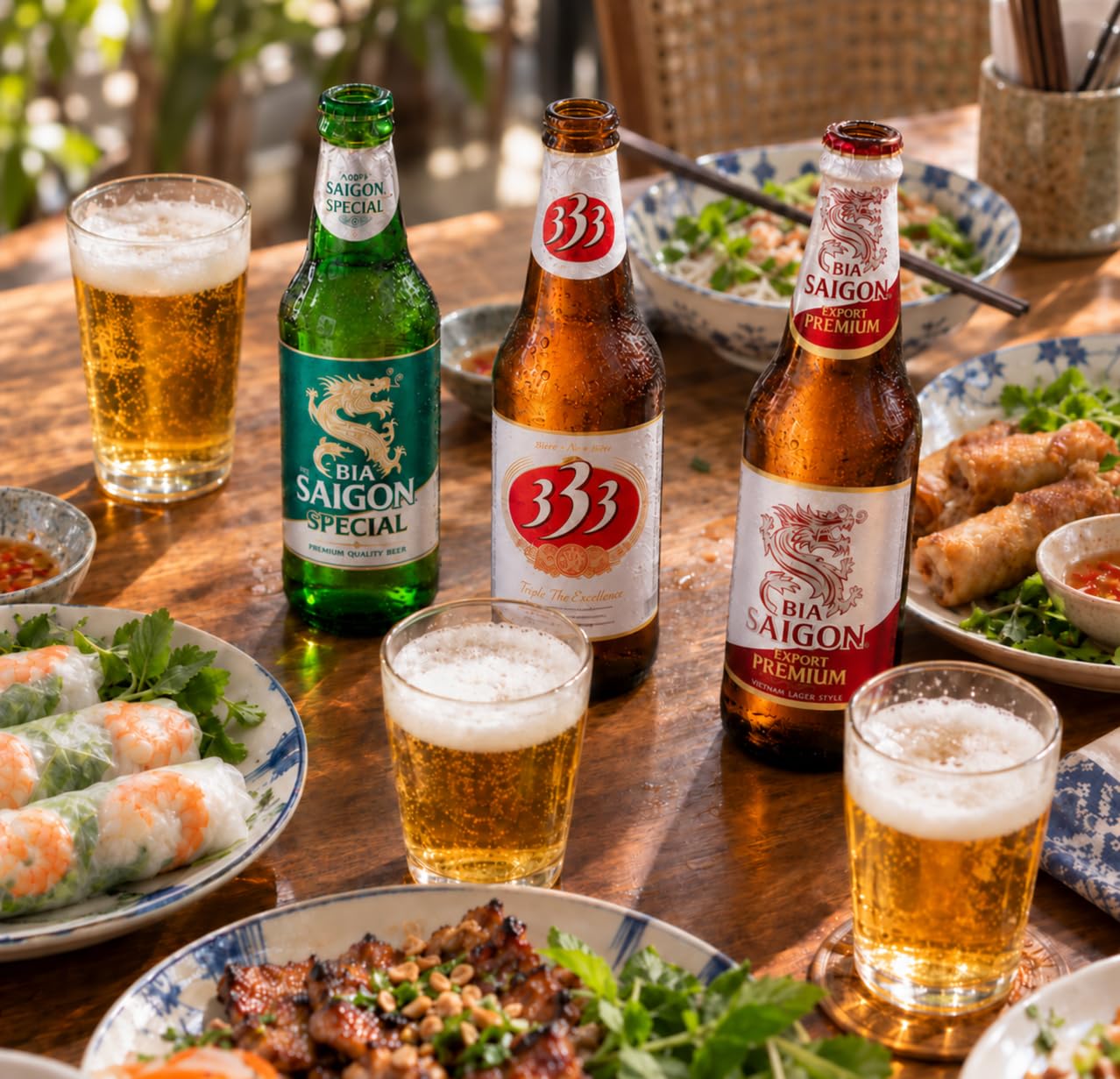 500mlビール　33本 Amazon.co.jp: 【WEB限定】ベトナムビール 飲み比べBOX (333(バー