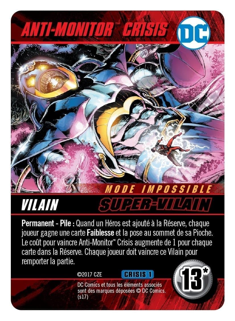 Don't Panic Games | DC Comics Deck-Building Game : Crisis (Extension) | Jeu de société | À partir de 14 Ans | 1-5 Joueurs | 60 Minutes