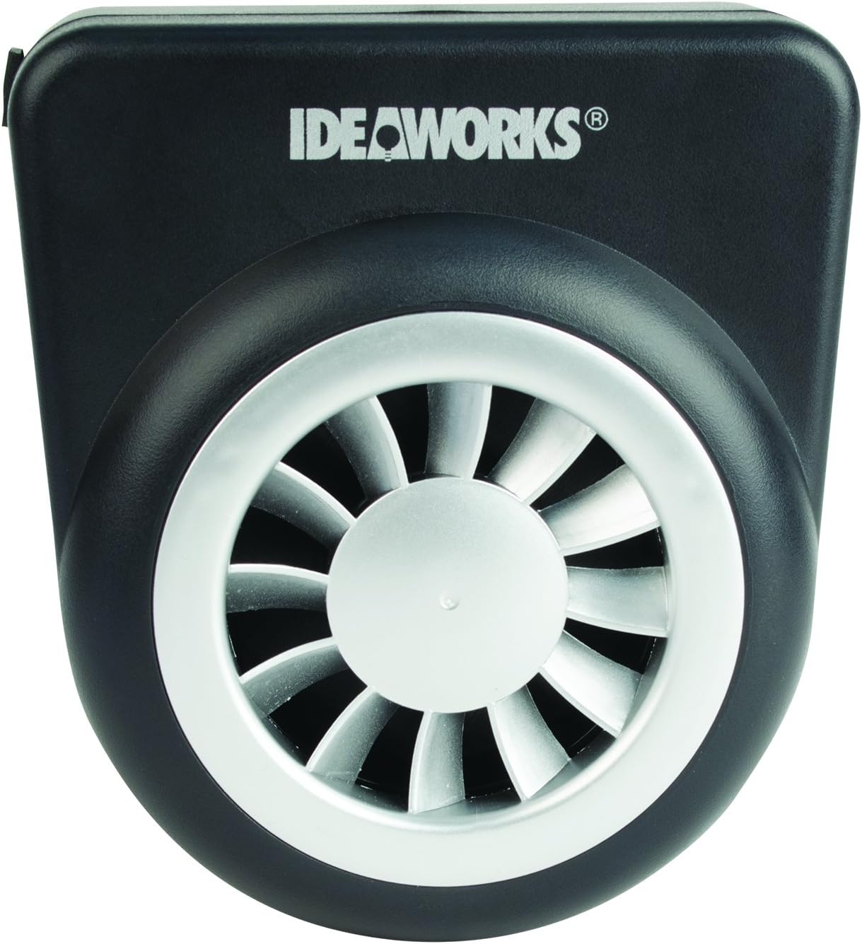 IdeaWorks Solar Auto Fan, Black