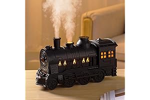 Humidificador Magico: Retro Train Humidifier for Endless Moisture