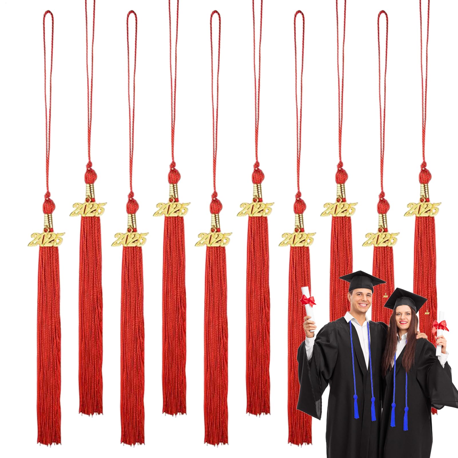 Abalorio de graduación 2025: soluciona la falta de complementos en fotos de recuerdo