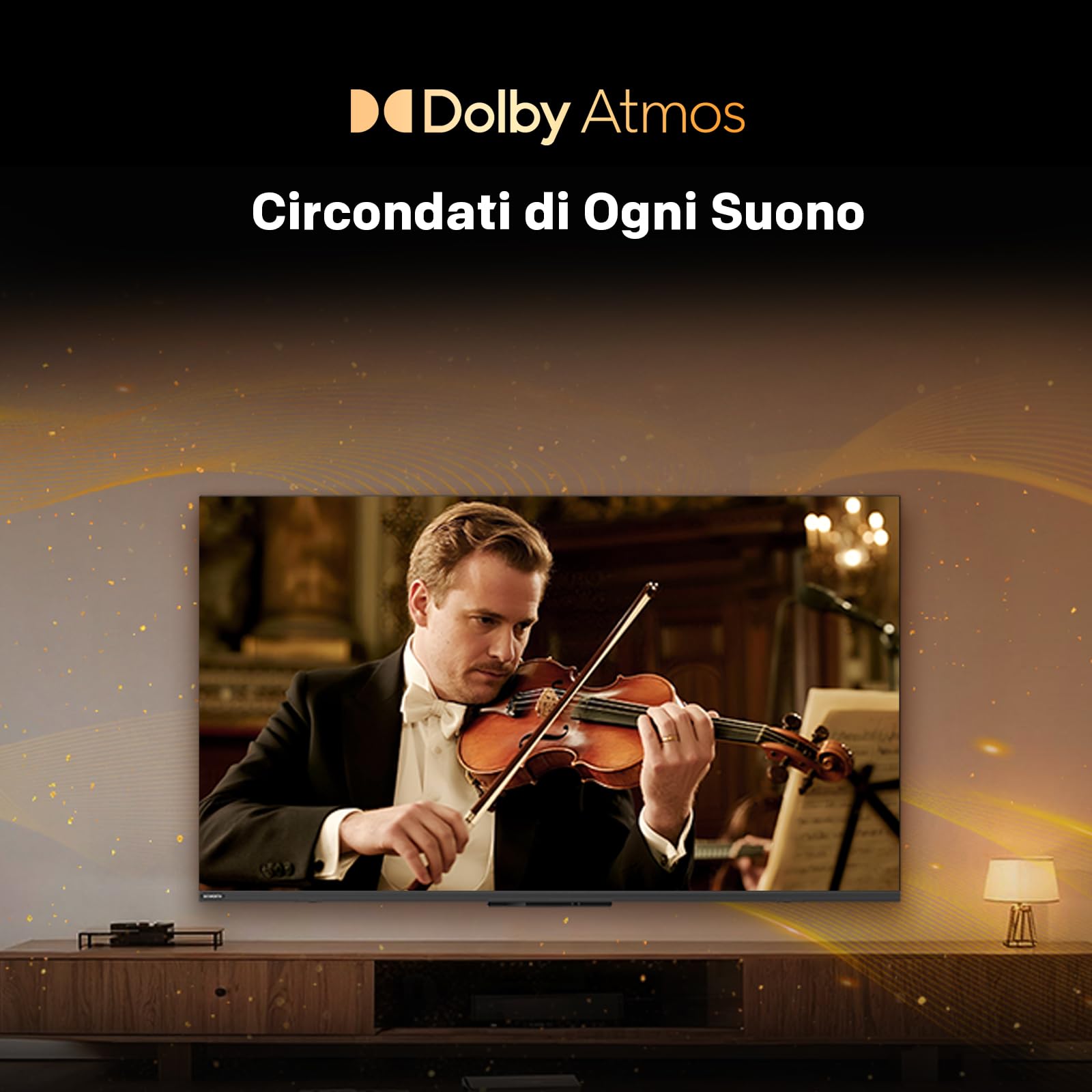 Metz 60 Pollici QD-MiniLED Smart TV con Google TV Full Array Local Dimming QLED Dolby Atmos Dolby Vision MEMC HDR 10+ UHD DVB-T/T2/C/S/S2 HEVC Main10 CI+ (MNH7000Z, 2026 Nuovo Modello)