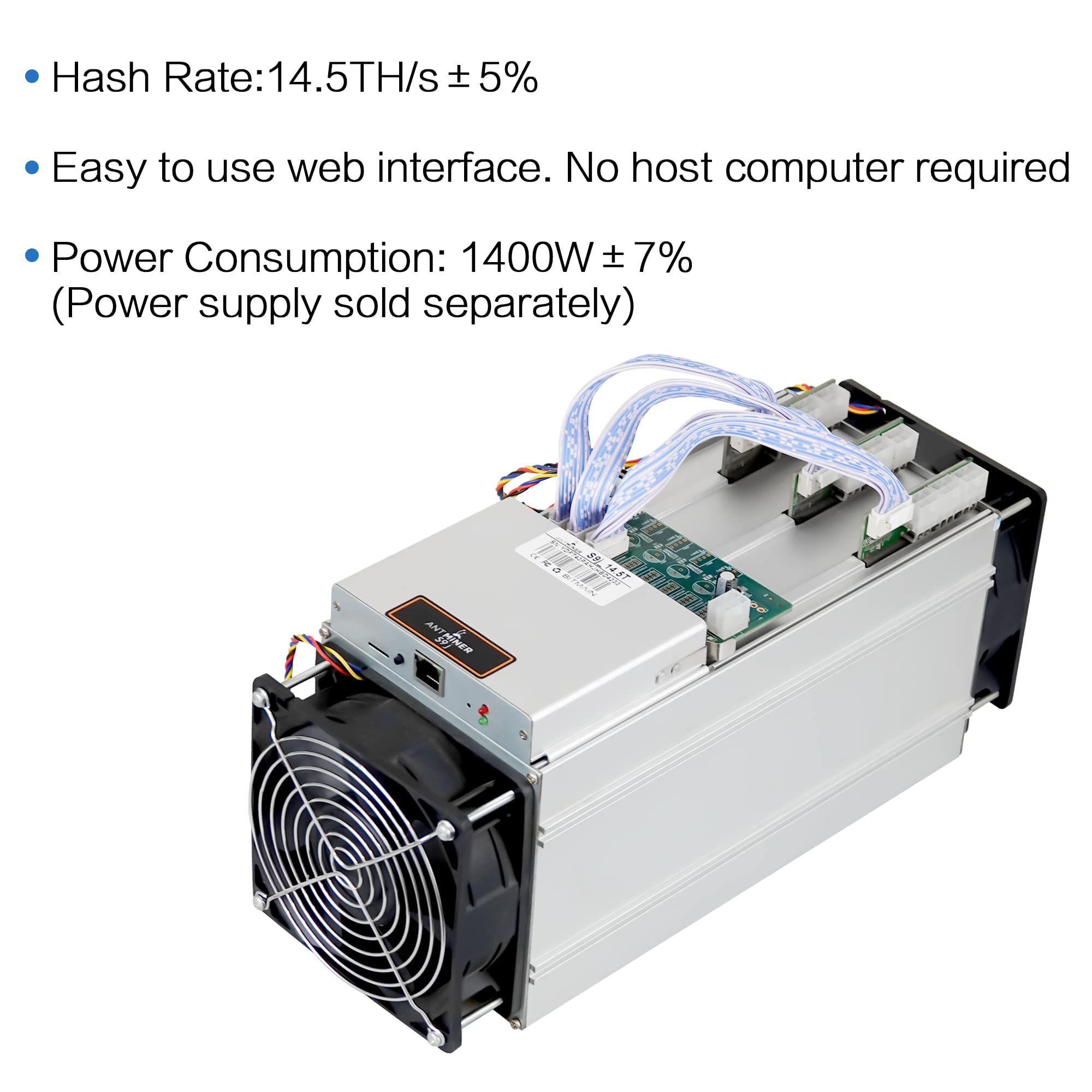 Antminer S9j 14 5th S Bitcoin Mining Machine Bitcoin Miner | Desertcart  Seychelles