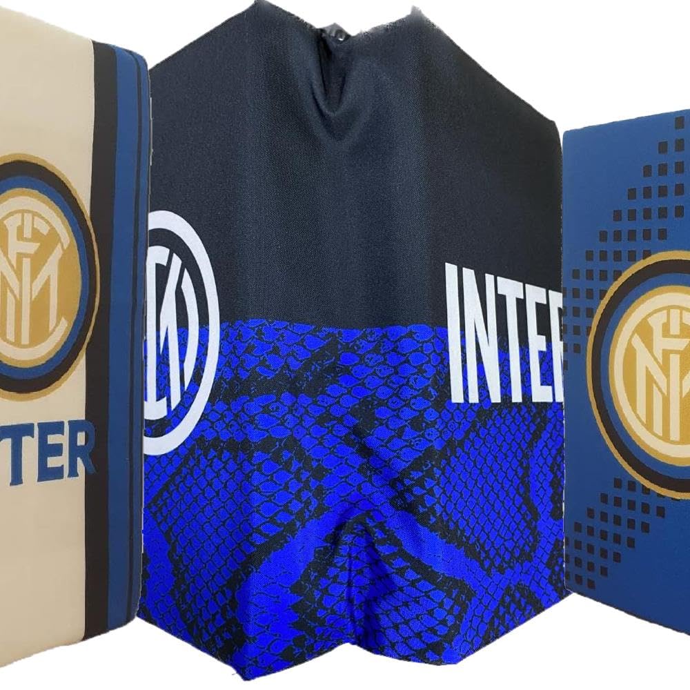 Cuscino Da Stadio Calcio Inter 25x16x7 Cm FC Internazionale