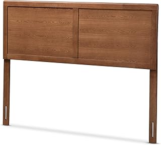 Baxton Studio Headboards, Queen, Ash Walnut