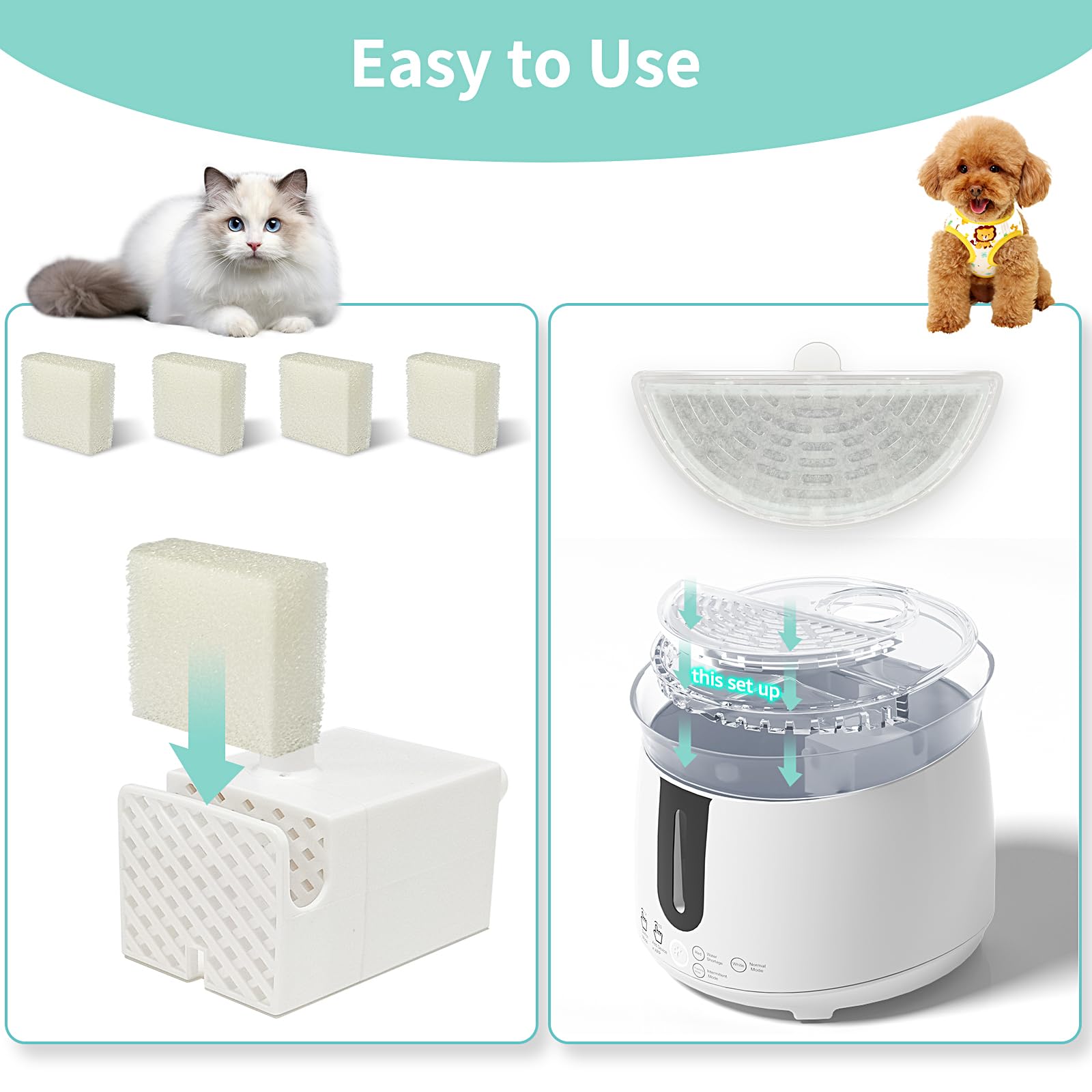 【６月購入】【洗浄スポンジ付き】ポタポタNEWセラミックフィルターパッキン付き 6月購入】【洗浄スポンジ付き】ポタポタNEWセラミック