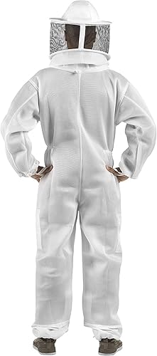 Miniatura 5 de Bees & Co Traje de apicultor ultraligero U83 con velo redondo