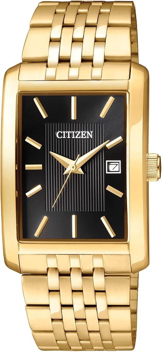 Reloj de cuarzo para hombre, acero inoxidable, clásico