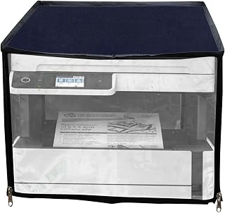 JMT Printer Cover Suitable For Epson Eco Tank M3180 Printer (Solid Blue) Price In India