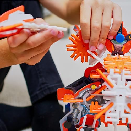 Miniatura 4 de Robot  Modelo de acción Robot Mech  Construye tu propio juguete, juegos de construcción STEM para niños, niñas y niños de 6 a 10 años en adelante