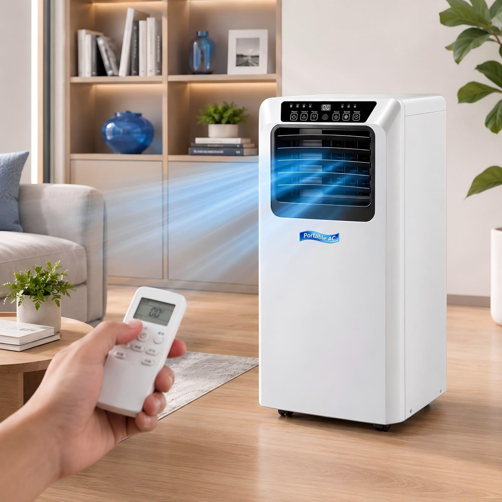 Aire Acondicionado Portátil para Hogar y Oficina hasta 20m², CE 7000BTU