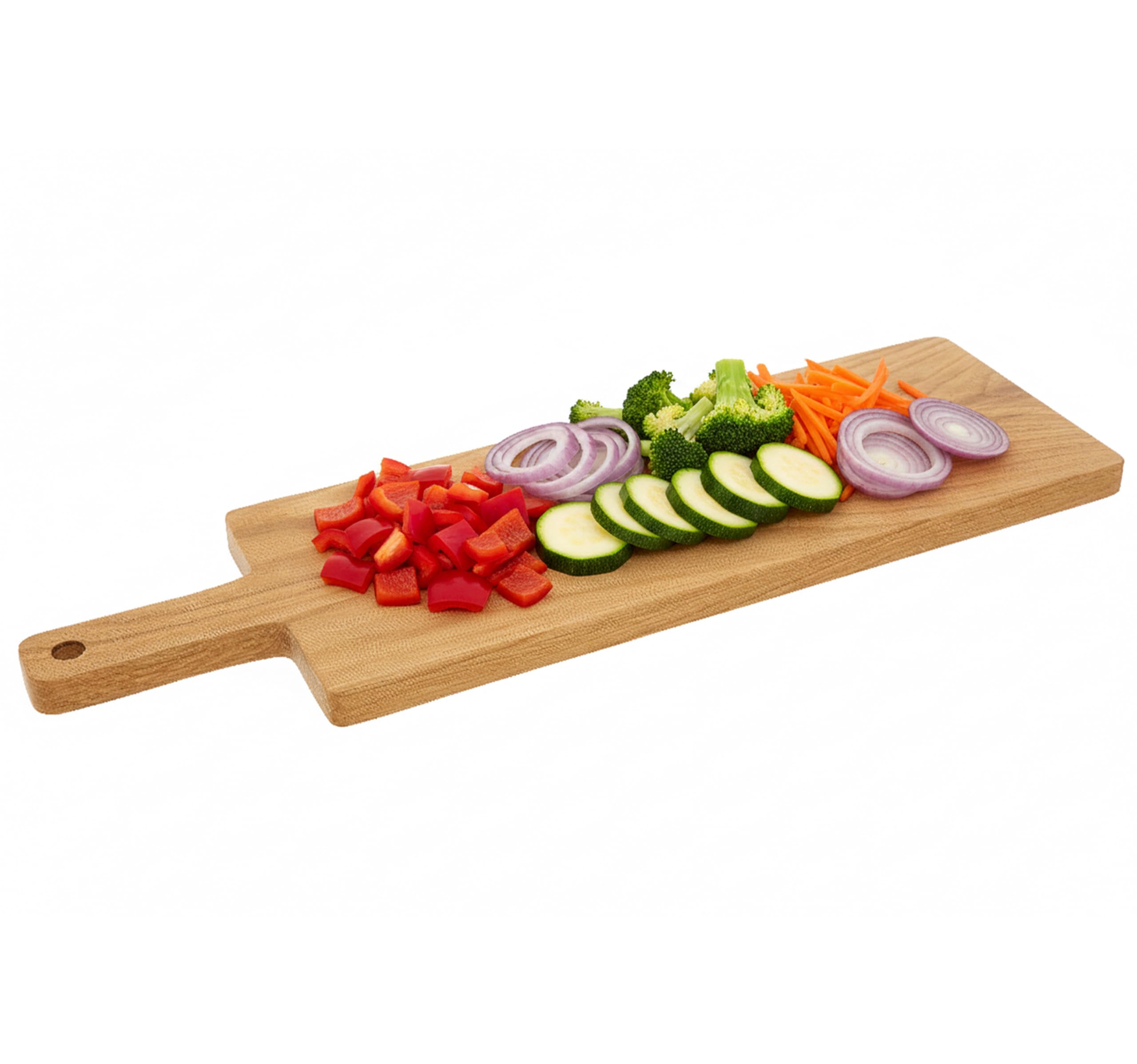 Orsina Rectangular Chopping Board With HandleThick And Durable Cutting Board For Kitchen WorktopsChop Board from B&Q