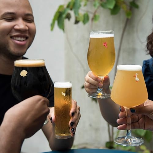 Miniatura 8 de Juego de 6 marcadores magnéticos para vino de playa, diseño tropical de verano, Resina