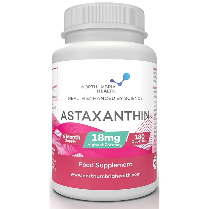 Buy Astaxanthin 18mg 5 Oil 180 Softgels (6 Month Supply) Natural