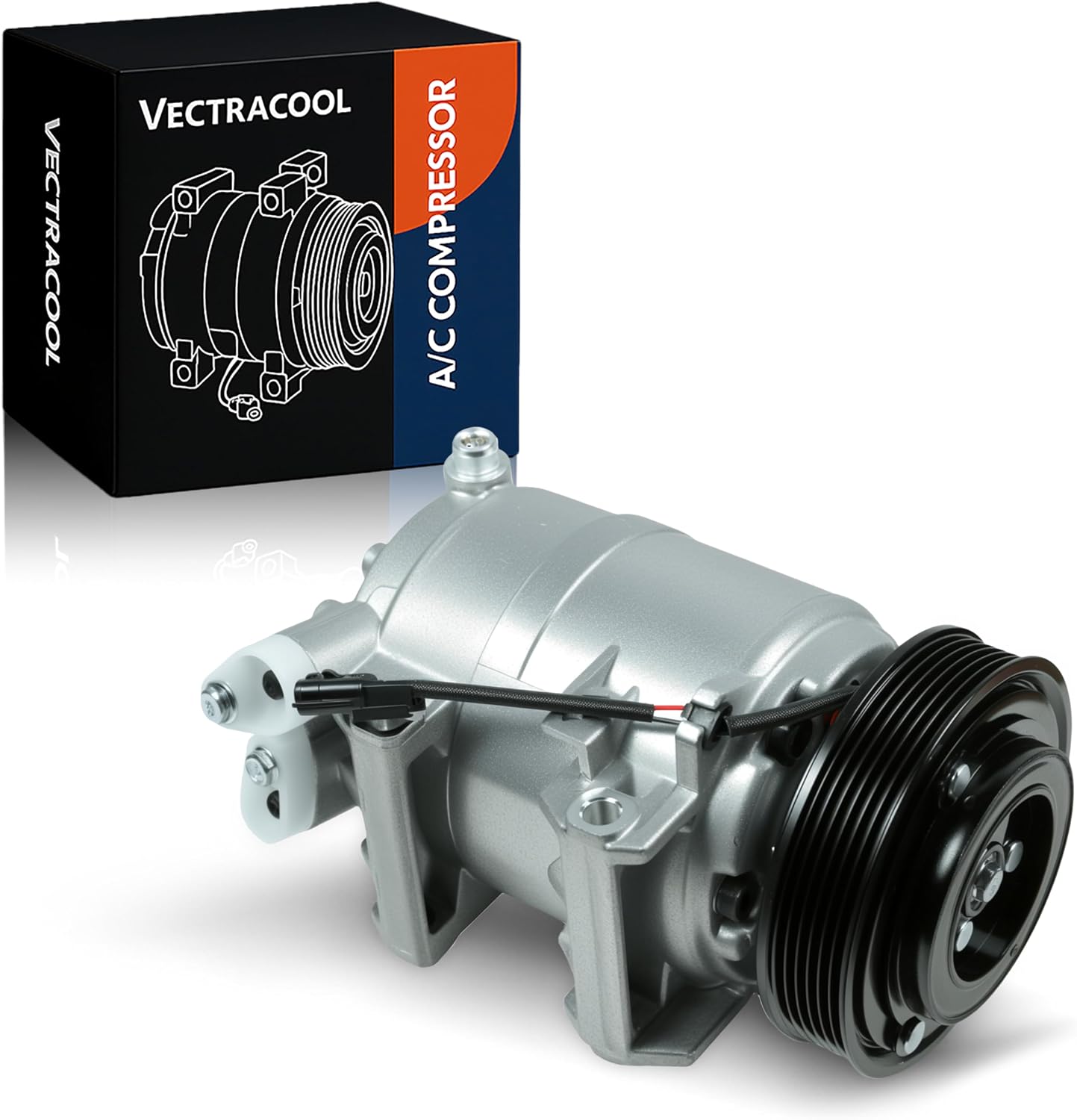 CO11200C Air conditioner A/C Compressor Compatible with 2008-2013 Nissan Rogue, 2014-2015 Nissan Rogue Select 2.5L L4 Replacement#97490,92610JM01C,10347900