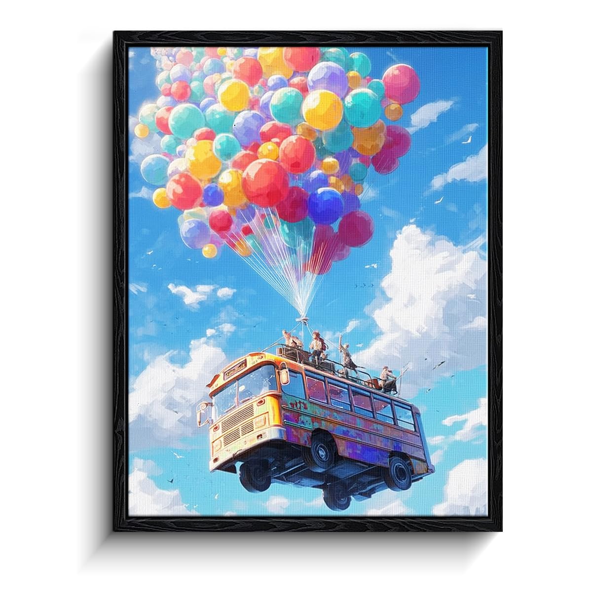 Fortnite Battle Bus Canvas Art: Elevate Your Gaming Oasis
