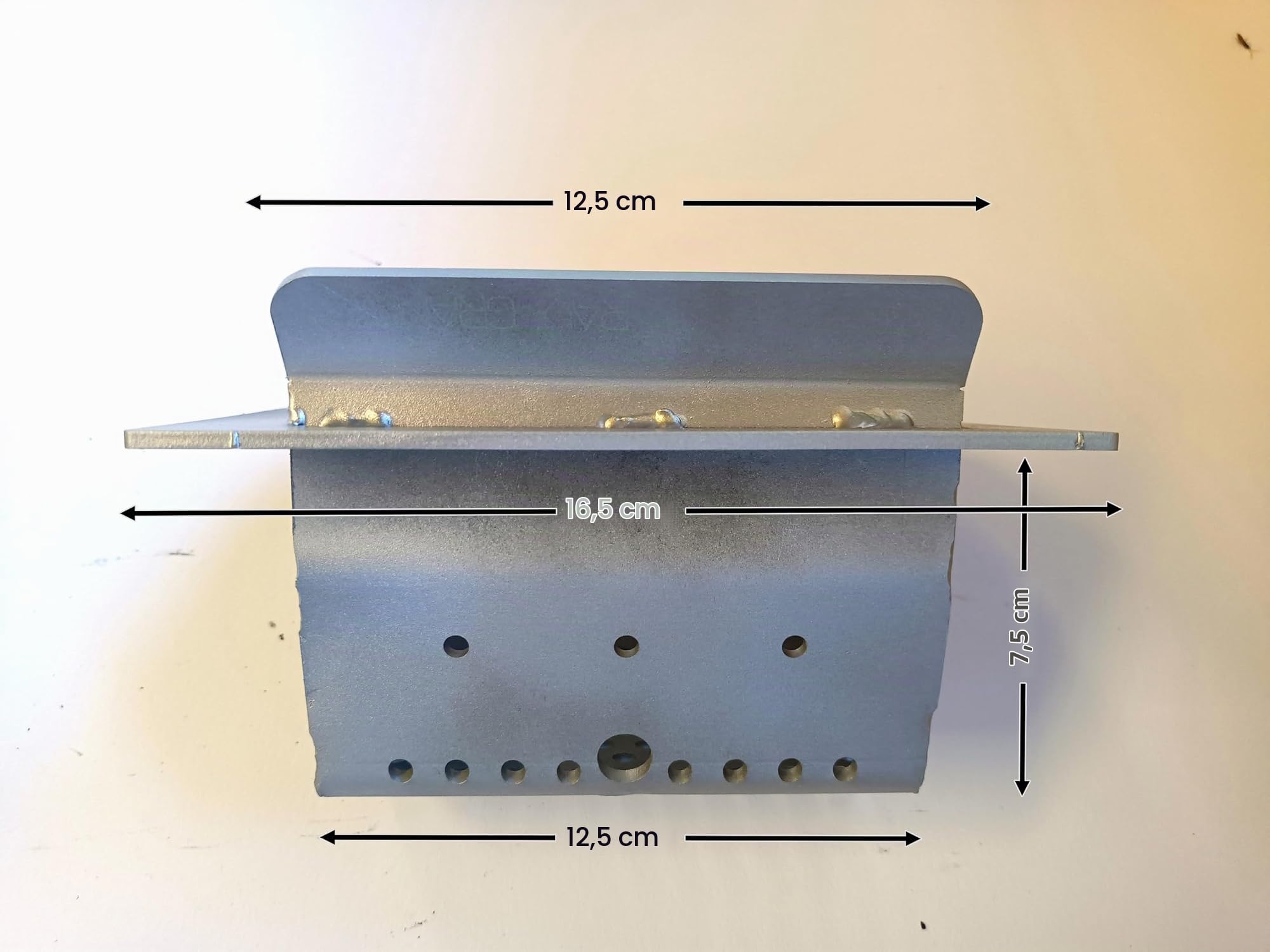 Braciere in Acciaio AISI 304 per Stufe Ravelli/Ecoteck, Ricambio Originale Compatibile, Codice Prodotto 66141