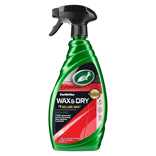 4. Turtle Wax and Dry Wax Spray