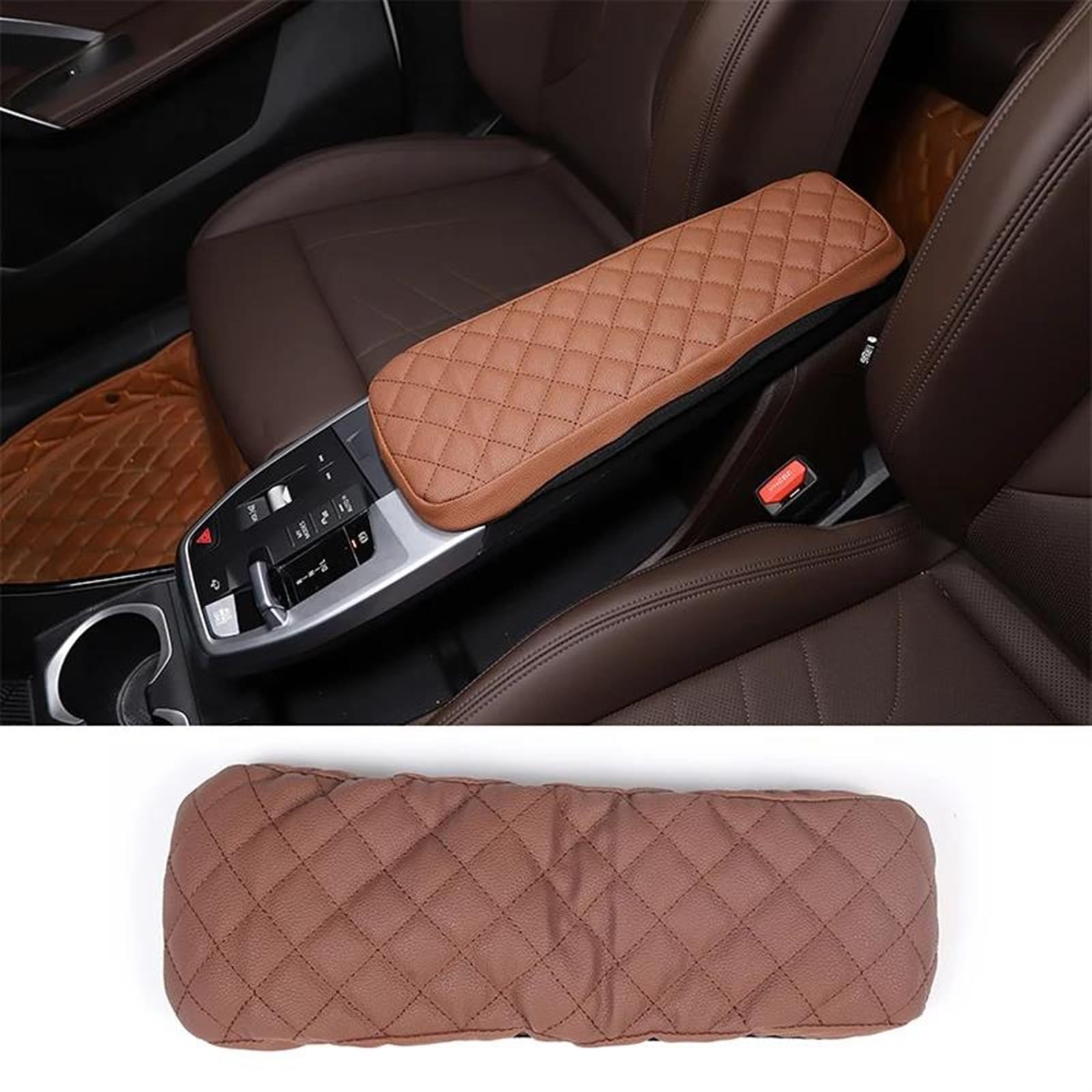 Auto Innen Armlehne Box Schutzhülle Leder Zentrale Konsole Abdeckung Zubehör Für X1 U11 2023 2024(Style C-Cloth)